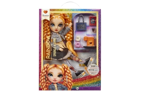 Rainbow High Sparkle & Shine Fashion Doll - Clementine