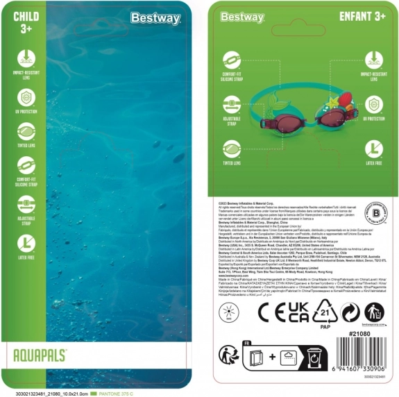 AquaPals Kinder-Schwimmbrille