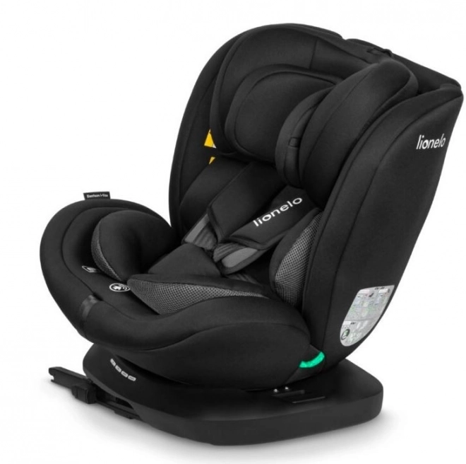 Lionelo Rotating Car Seat Bastiaan i-Size 40-150 cm Black Grey – Black Carbon