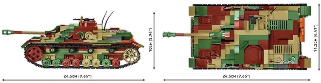 Cobi II WW Sturmgeschutz IV Model Building Set