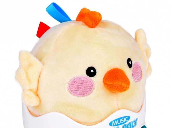 Interactive Chick Musical Toy with Lullabies and Lights