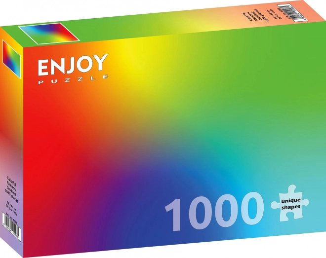 Colorful Rainbow Gradient 1000 Piece Puzzle