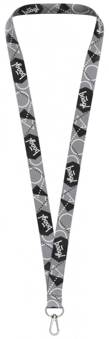 Baagl Keychain Lanyard Gray