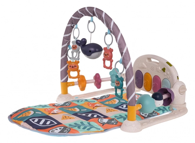 Interactive Baby Play Mat with Piano and Accessories