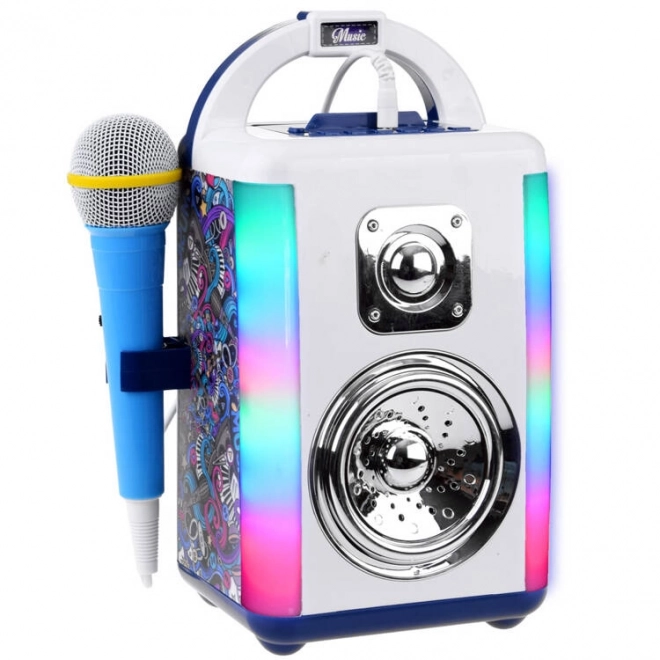 Wireless Disco Speaker with Microphone for Kids