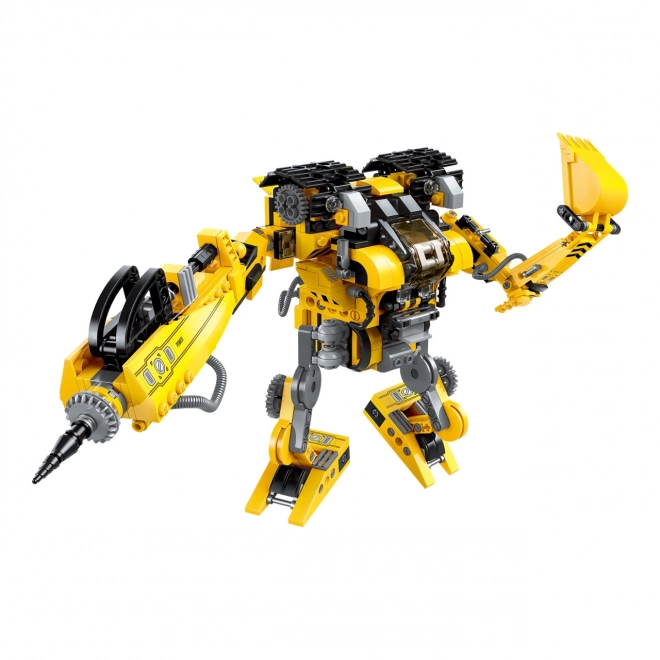 Qman Unlimited Ideas 3-in-1 Construction Machinery Set