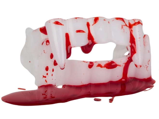 Vampire Fang Set with Fake Blood for Halloween