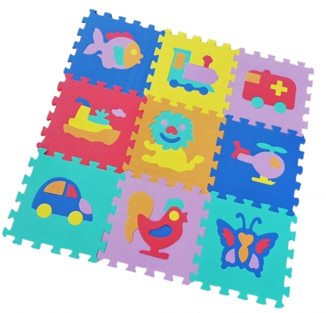 Foam Animal and Vehicle Puzzle Set