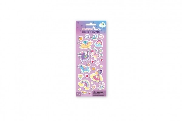 3D Unicorn Stickers with Foam