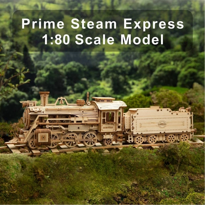 Robotime Rokr 3D Wooden Puzzle Prime Steam Express