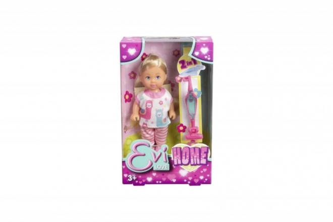 Evi Doll with Vacuum Cleaner