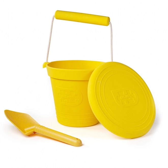 Bigjigs Toys beach bucket yellow