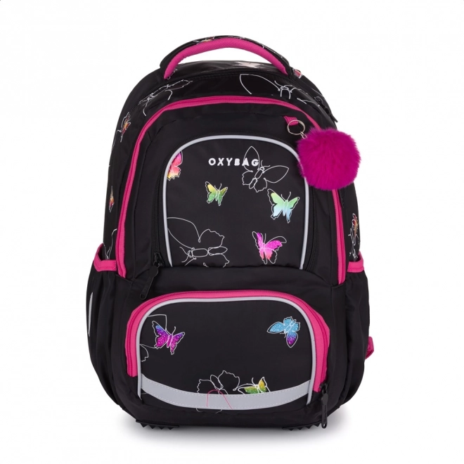 School Backpack Oxy Next Butterfly