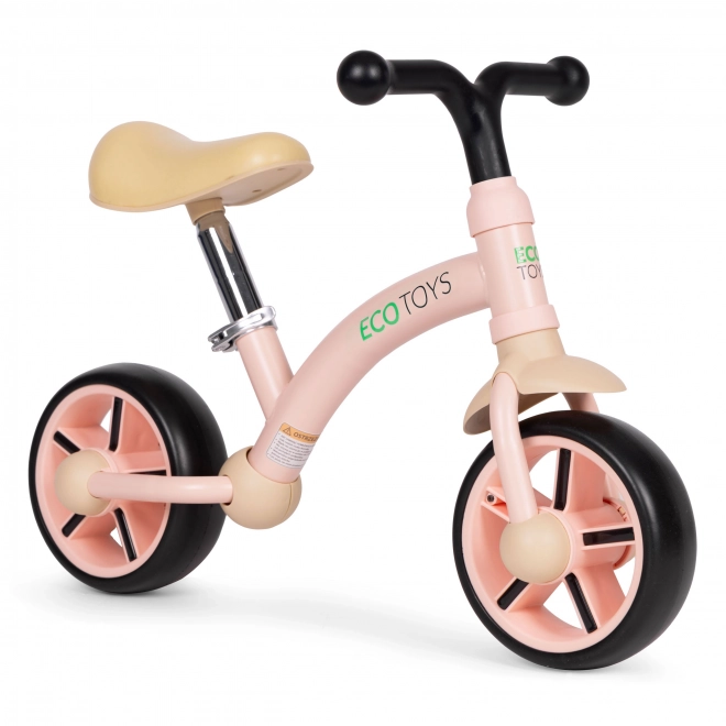 Children's Balance Bike with EVA Wheels - Pink