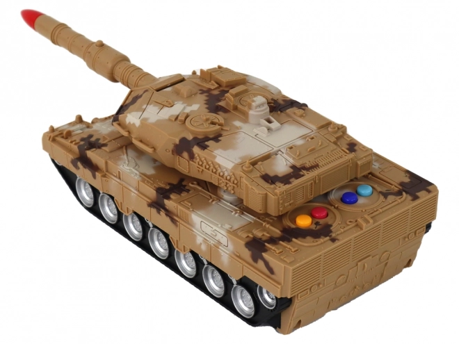 Remote Controlled Yellow Tank