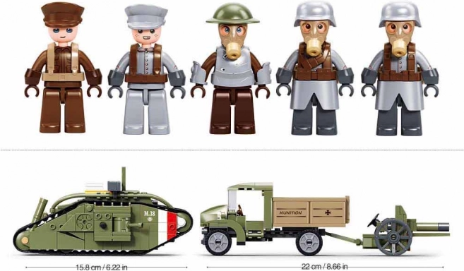 Sluban Army Tank ze druhé světové války