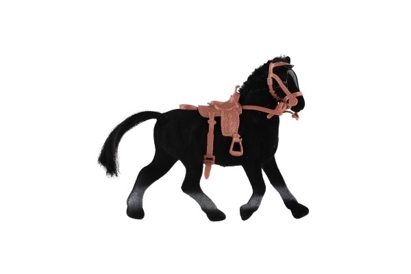 Plastic Horse with Saddle