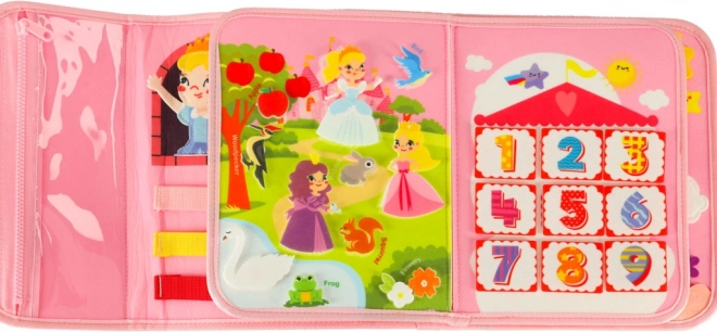Pink Montessori Sensory Backpack