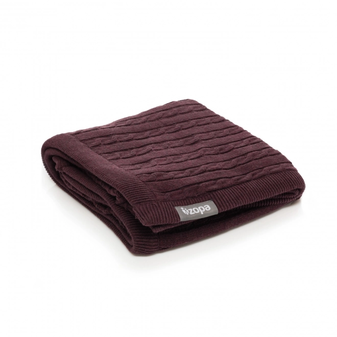 Children's Blanket Premium Dark Bordeaux