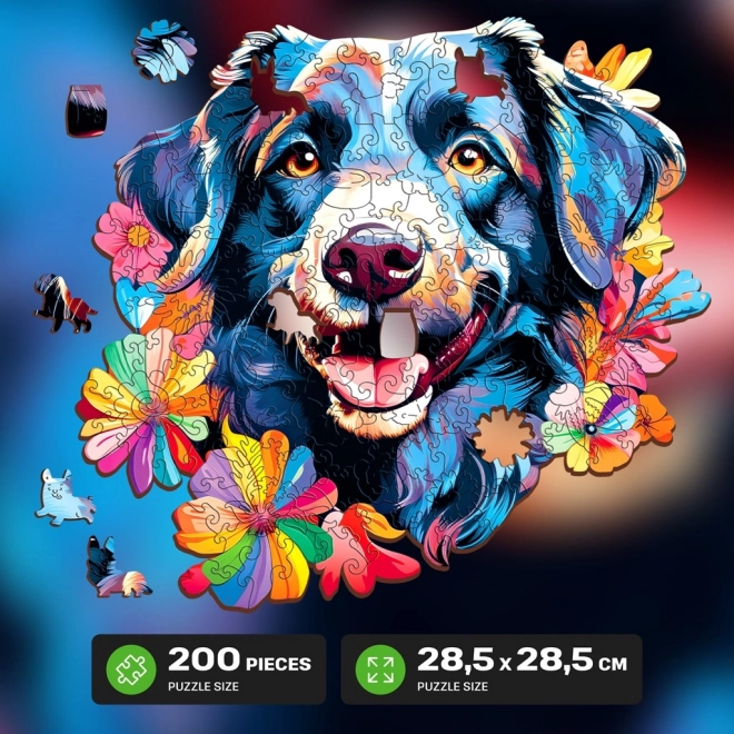 EscapeWelt wooden dog puzzle