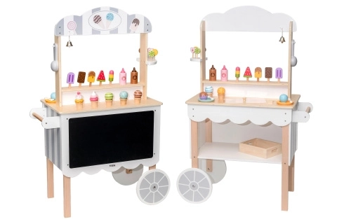 Wooden Ice Cream Trolley