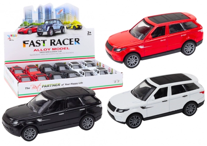 Auto in scala 1:36 con motore a frizione