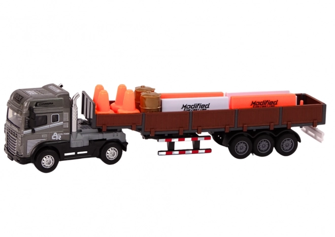 Truck with Trailer 1:24 Accessories Lights and Sounds