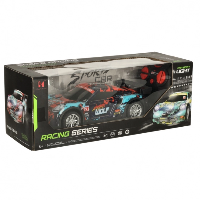 Rc Sport Car Blue Red