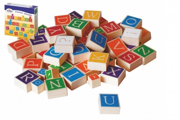 Wooden Alphabet Blocks