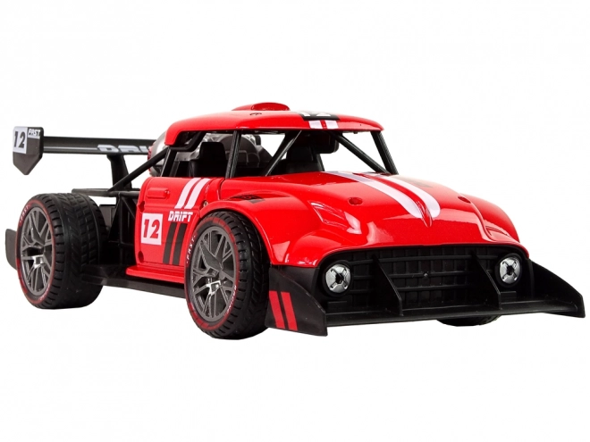 Remote Control Sports Car with Steam Effect - Red