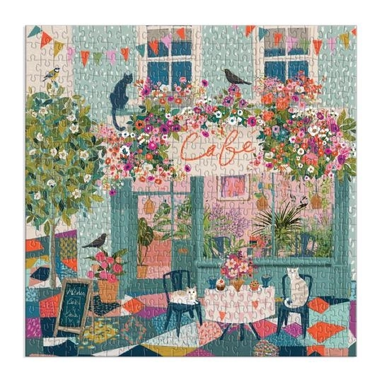 Tea Time at the Cafe Jigsaw Puzzle 500 Pieces
