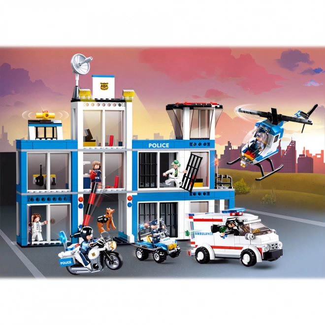 Sluban Police Prison Escape Building Kit