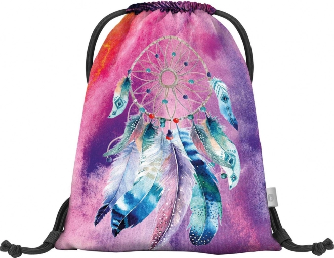 Baagl Backpack Set Dreamcatcher: Backpack, Pencil Case, and Shoe Bag