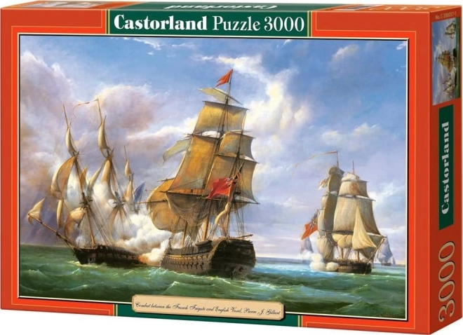 castorland puzzle naval battle 3000 pieces