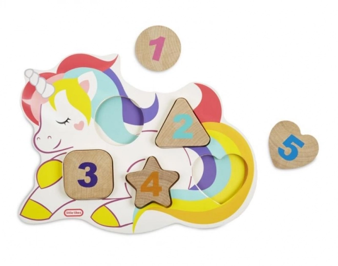 Little Tikes Wooden Critters Number Puzzle