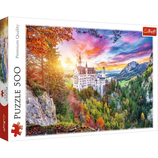 500 Piece Puzzle Neuschwanstein Castle View