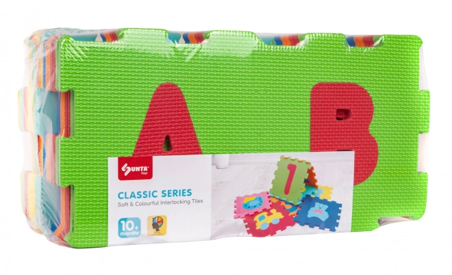 Colorful Soft Foam Play Mat with Numbers and Letters