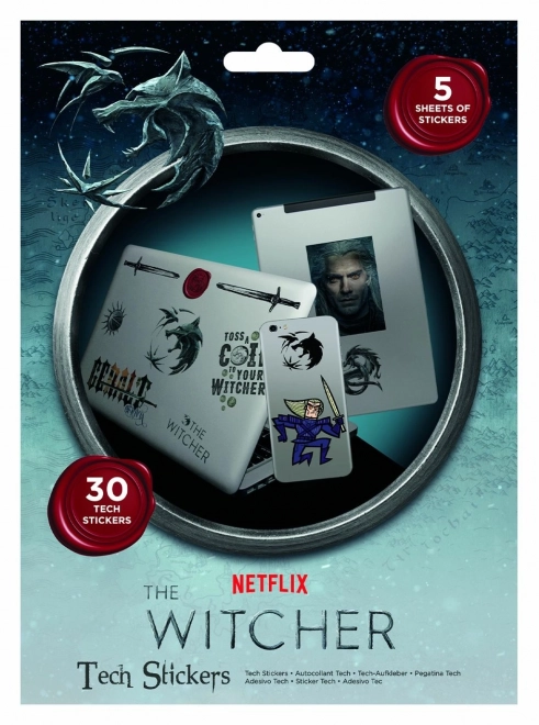 The Witcher Sticker Set