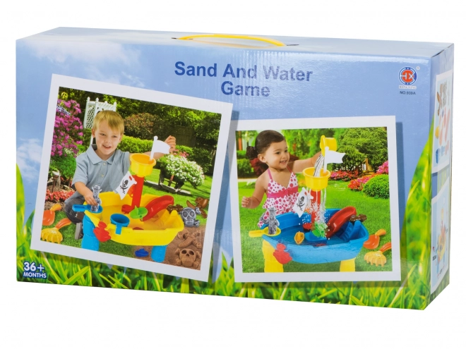 Pirate Ship Sand and Water Table