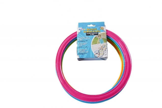 Colorful Jumping Hoops