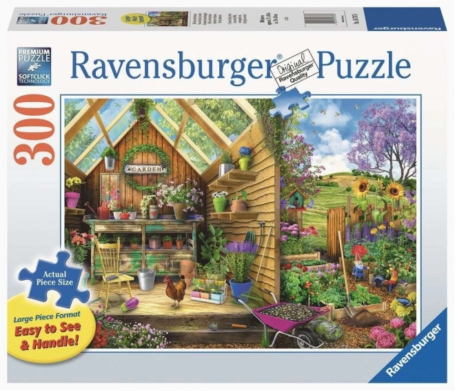 Gardener's Sanctuary Puzzle - 300 Extra Large Pieces