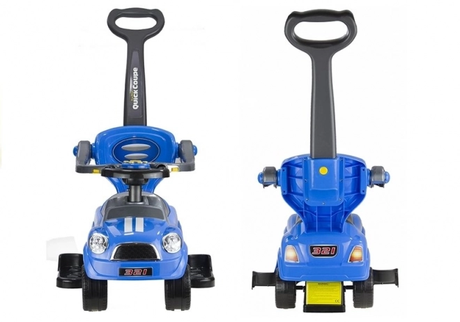 Ride-on Push Walker Coupe Blue