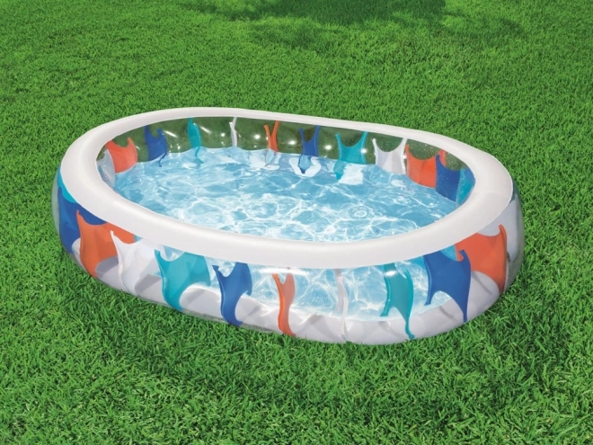 Inflatable Family Pool Ellipse by Bestway