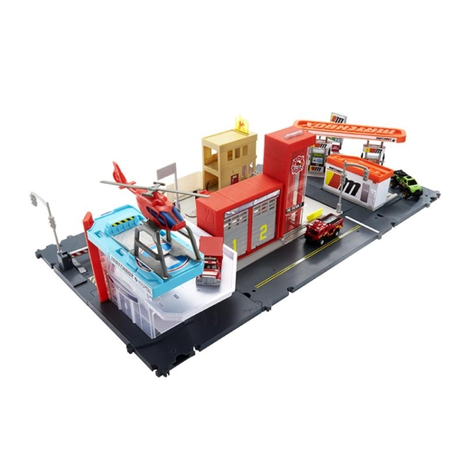 Caserne de pompiers et interventions d’action