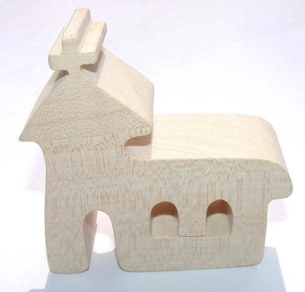 Wooden Church Toy