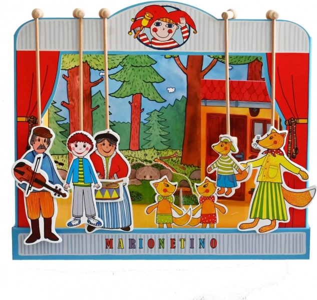Teatro delle marionette fiabe ceche per bambini