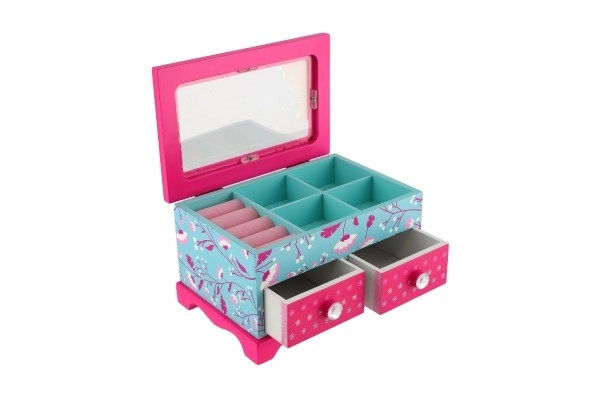 Princess Jewelry Box with Drawers