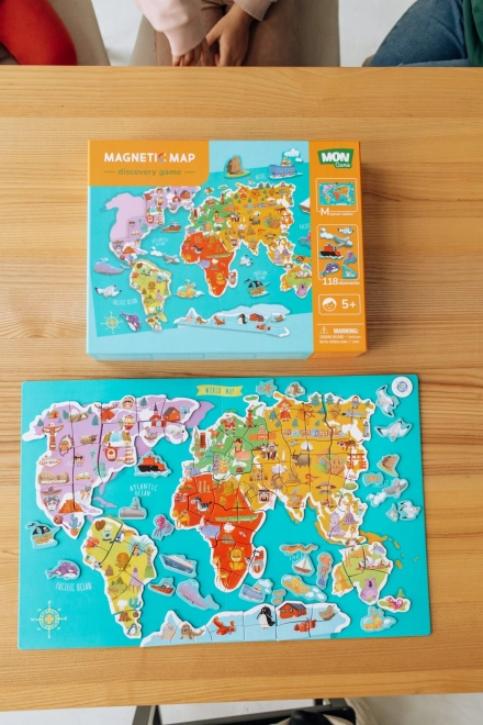 Dodo Magnetic Game - World Map