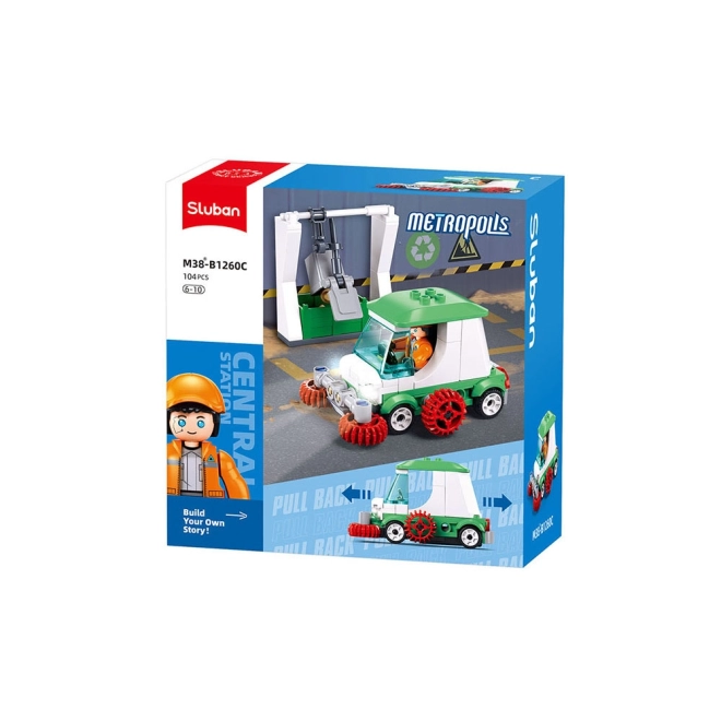 Sluban Metropolis Street Sweeper Set