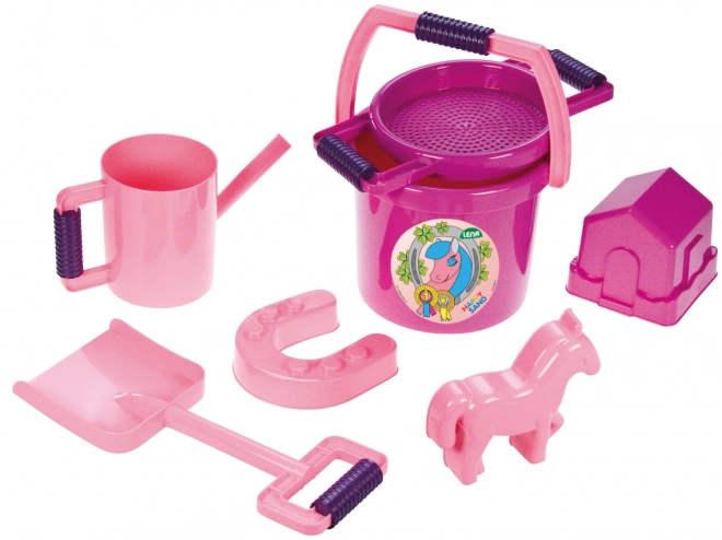 Sand Play Set with Pony